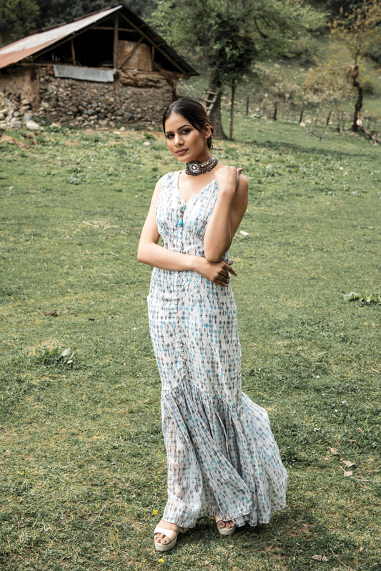 Printed Maxi Dress