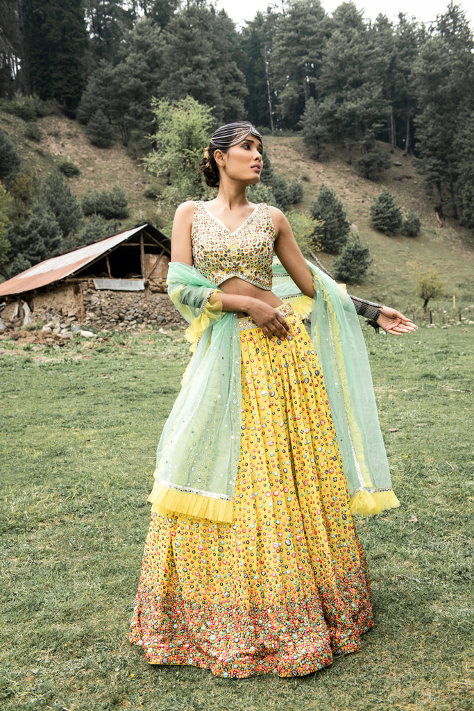 Yellow Lehenga