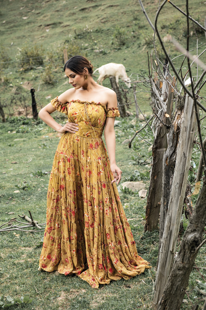 Yellow Maxi Dress