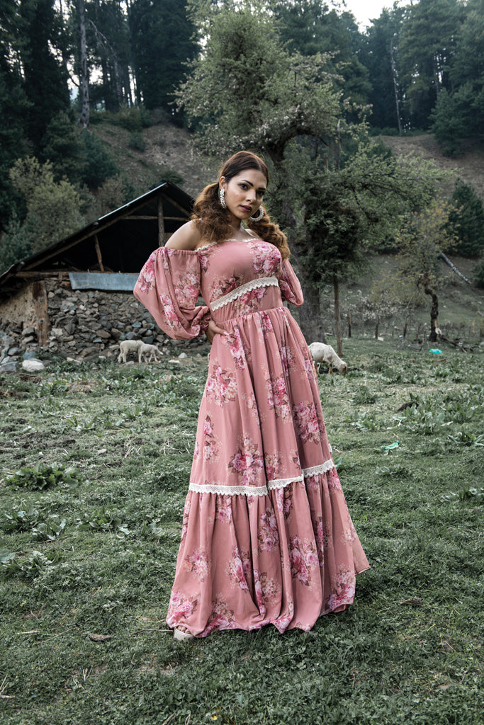 Pink Maxi Dress