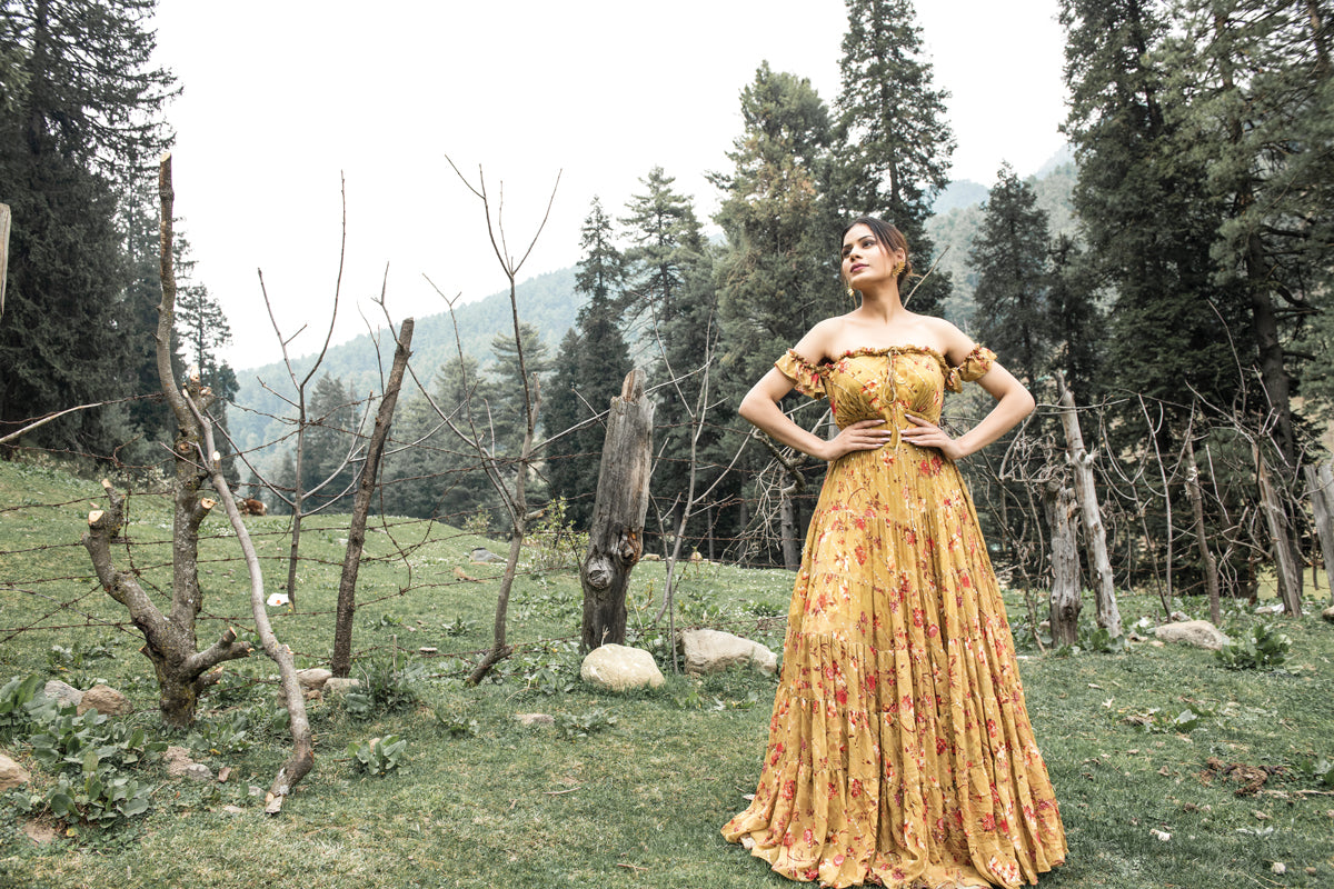 Yellow Maxi Dress