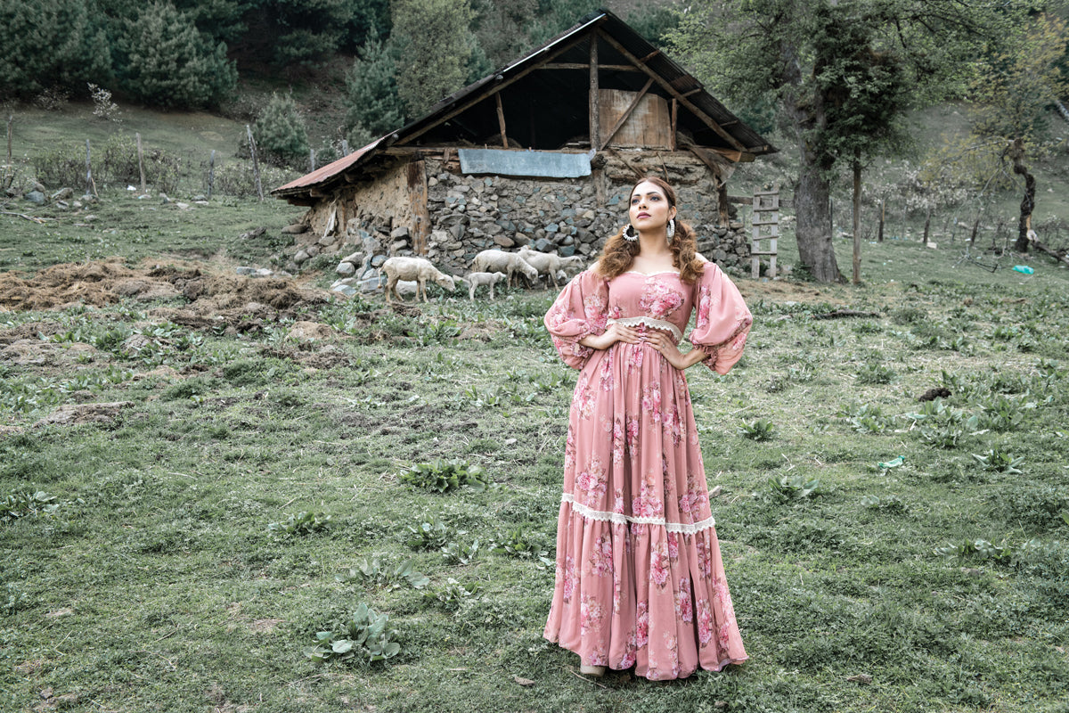 Pink Maxi Dress