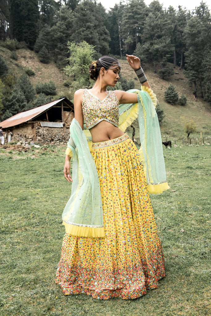 Yellow Lehenga