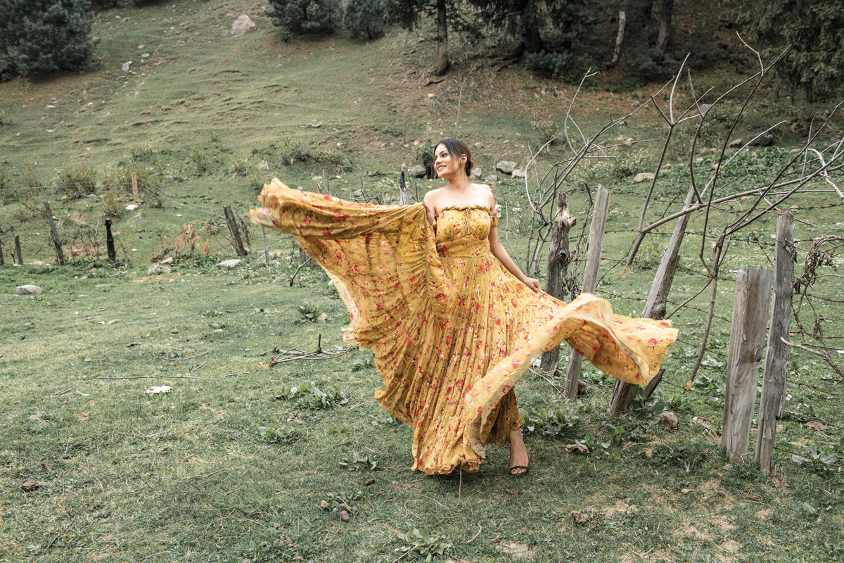 Yellow Maxi Dress