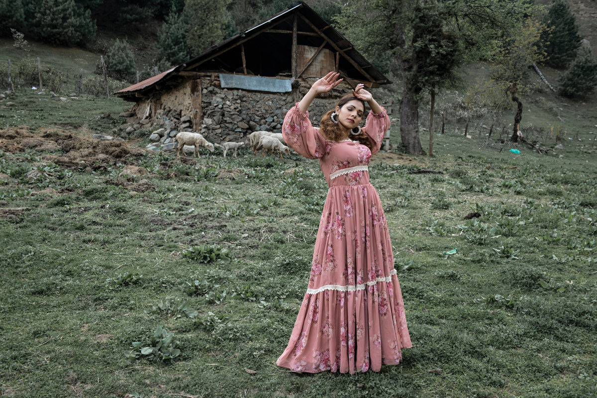 Pink Maxi Dress