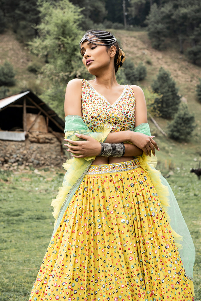 Yellow Lehenga