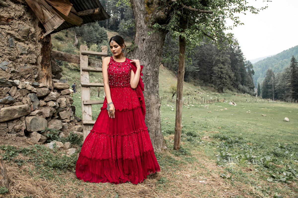 Cherry Red Dress