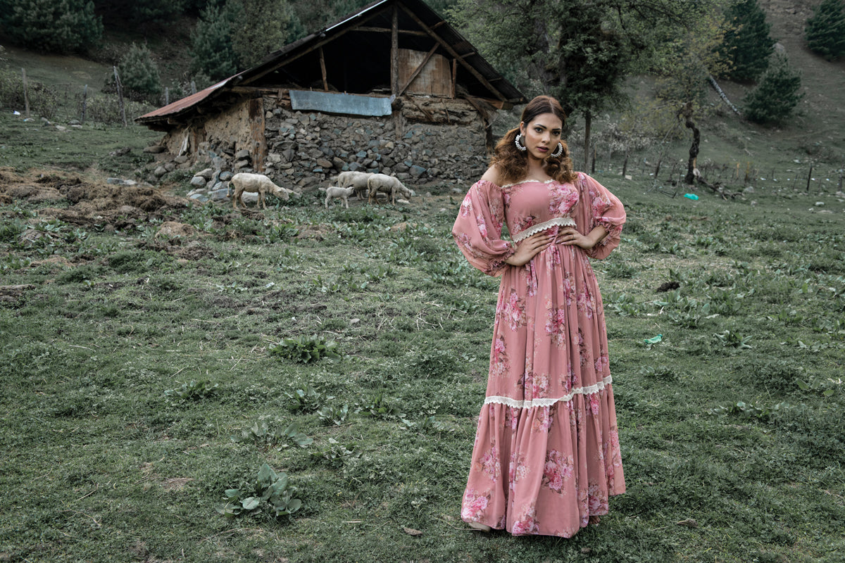 Pink Maxi Dress