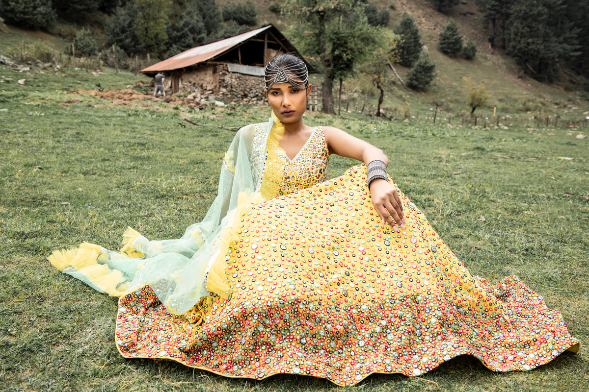 Yellow Lehenga