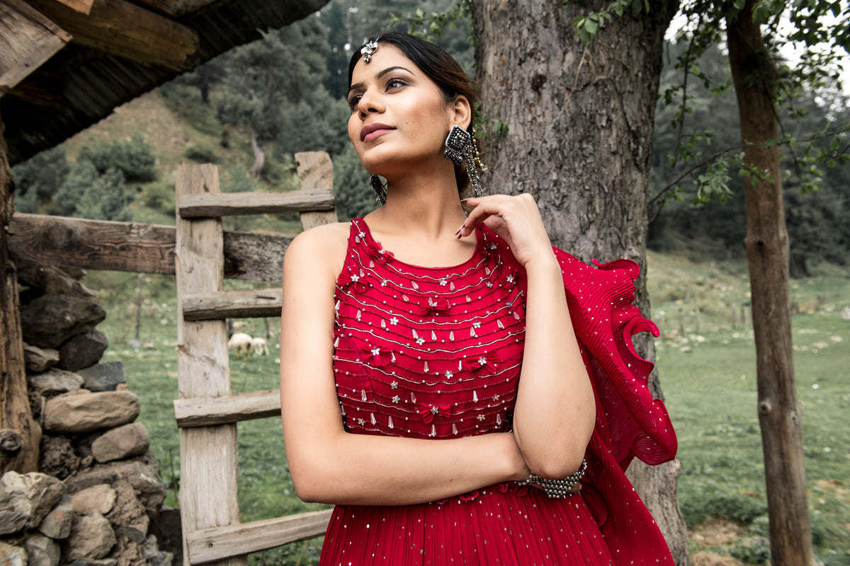 Cherry Red Dress