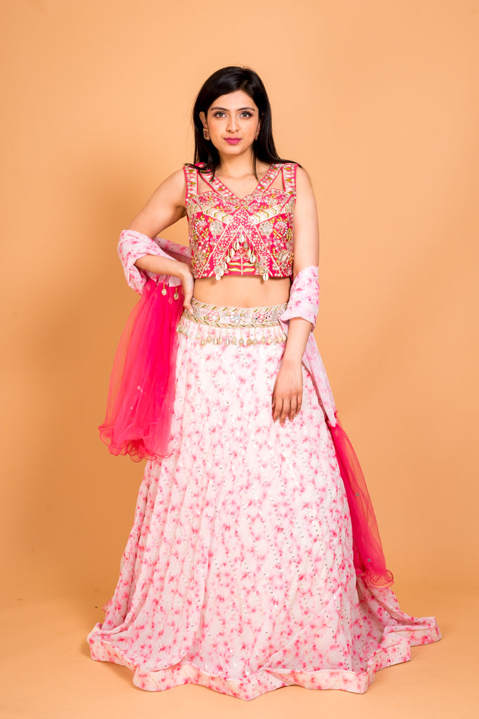 Candy Floss Lehenga