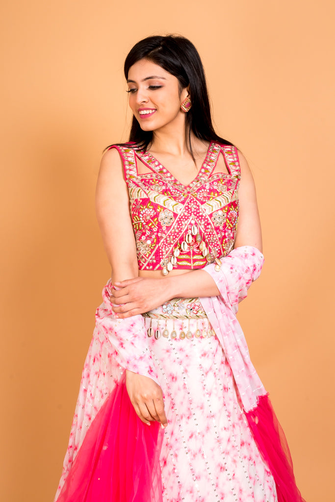 Candy Floss Lehenga