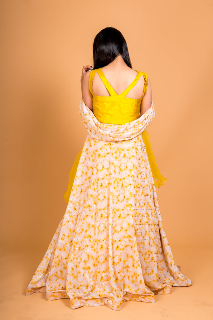 Canary Yellow Lehenga