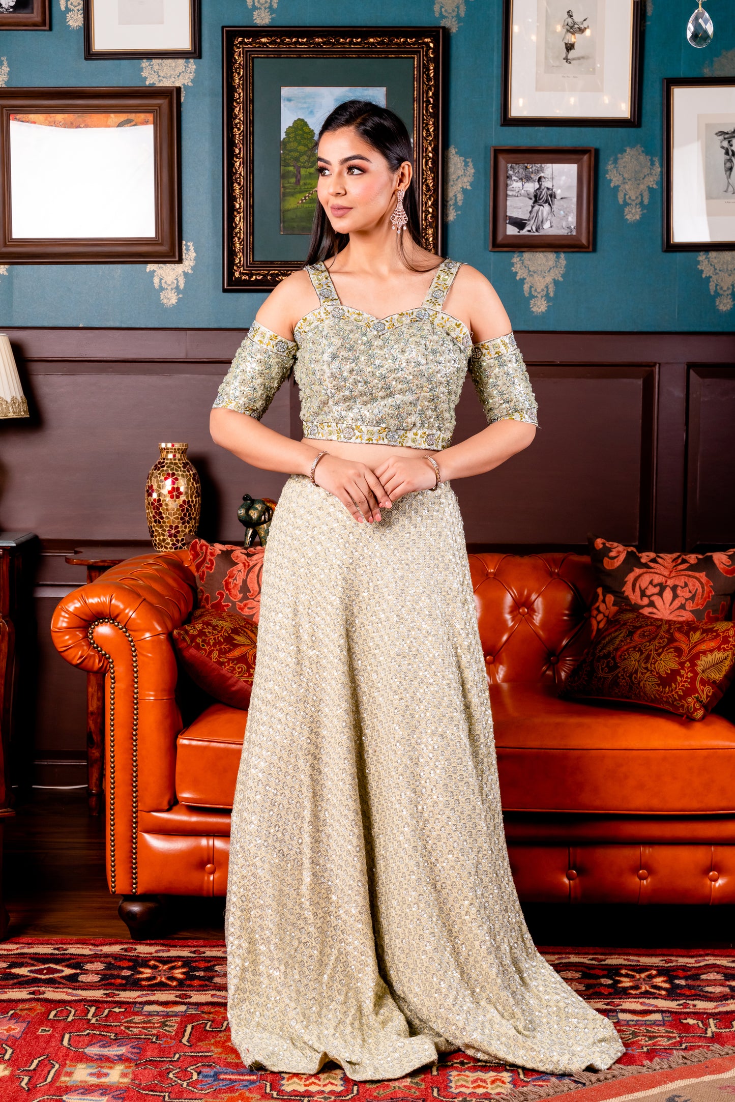 THE GLORIOUS LEHENGA