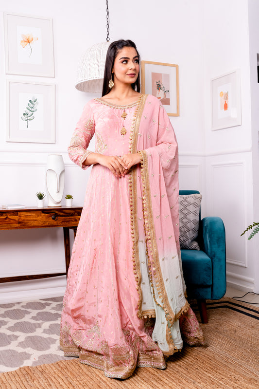 THE CHERRY BLOSSOM ANARKALI