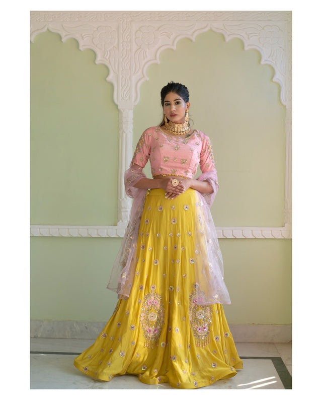 SUNFLOWER LEHENGA