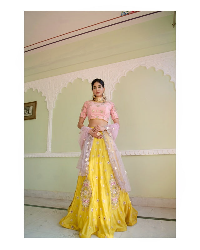 Sunflower lehenga