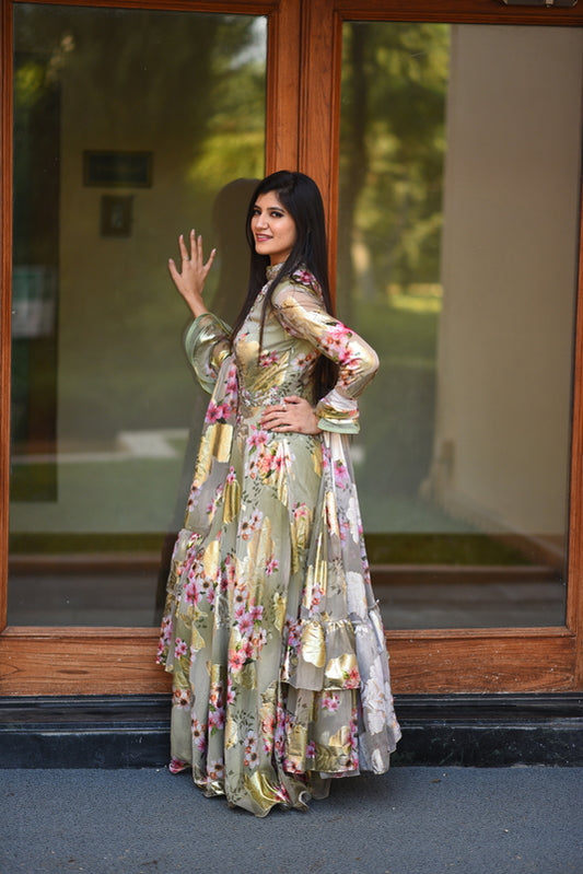 Breezy Anarkali